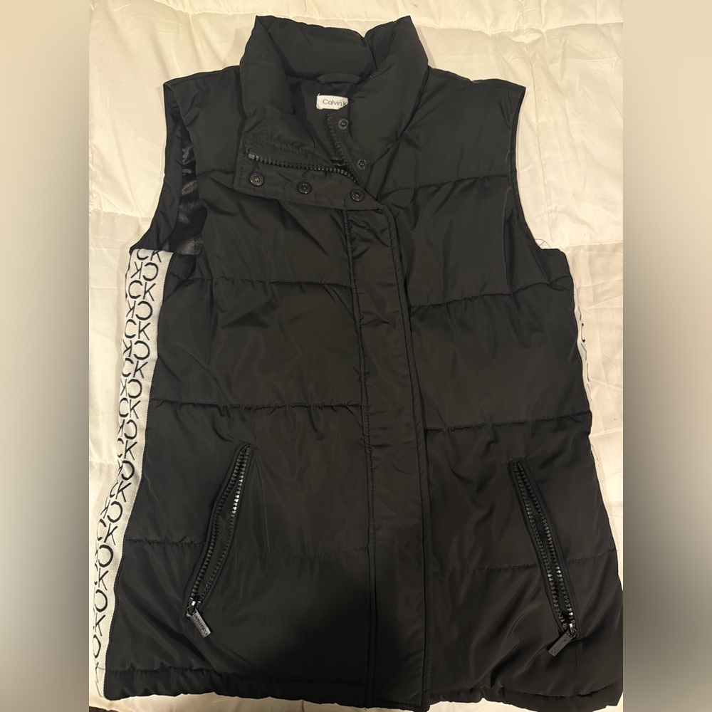 Calvin Klein Black Puffer Vest